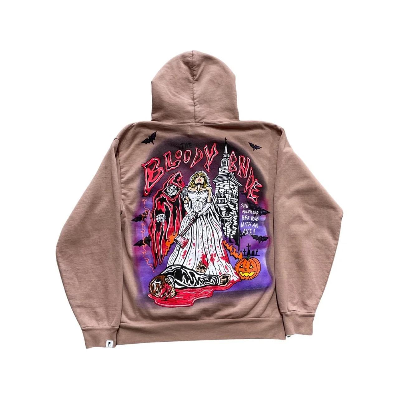Warren Lotas Blood Bride Hoodie &quot;Brown&quot;
