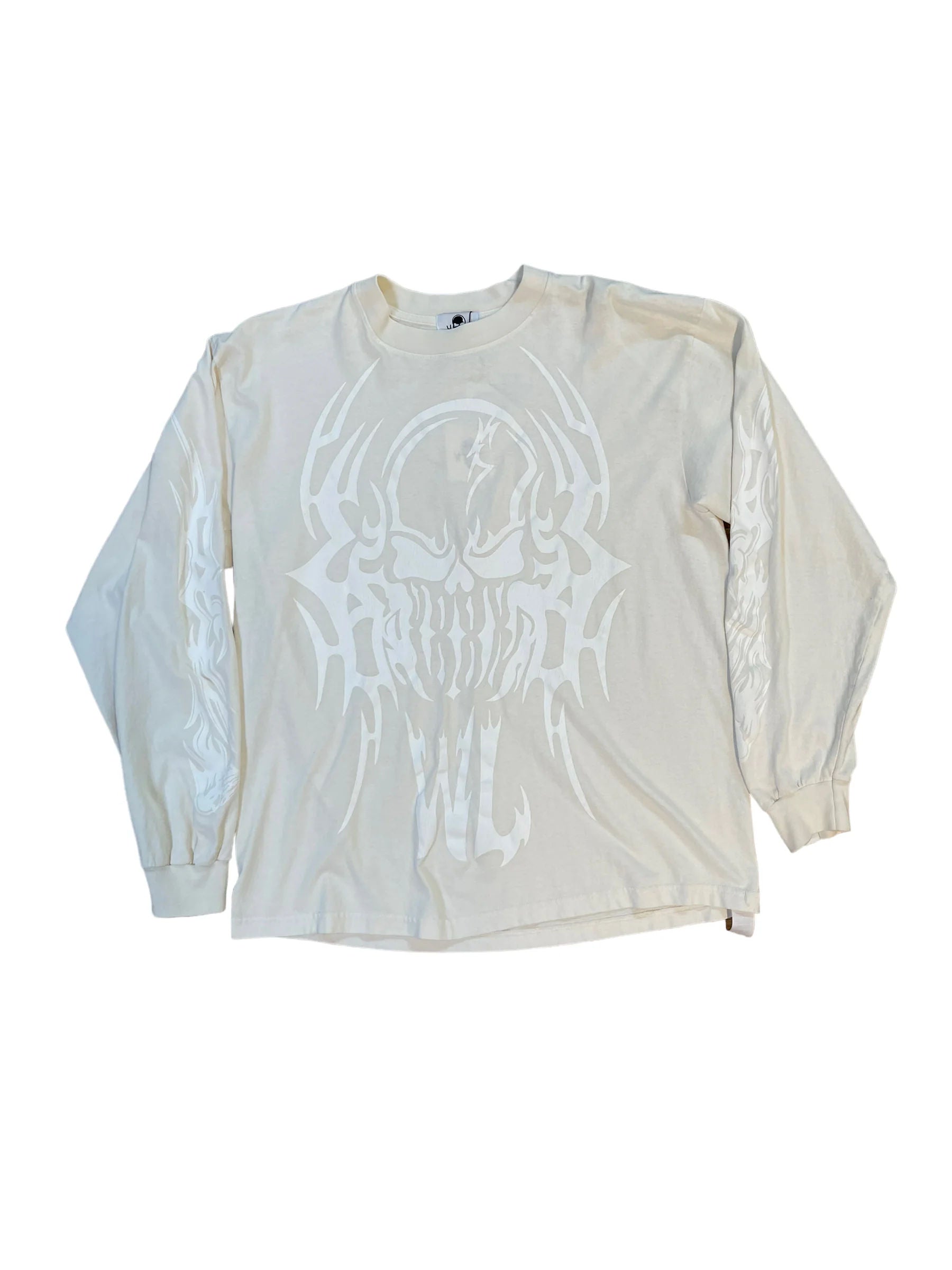 Warren Lotas HAZARD Long sleeve &quot;Cream&quot;