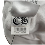 Chrome Hearts T Bar Logo Zip Up White