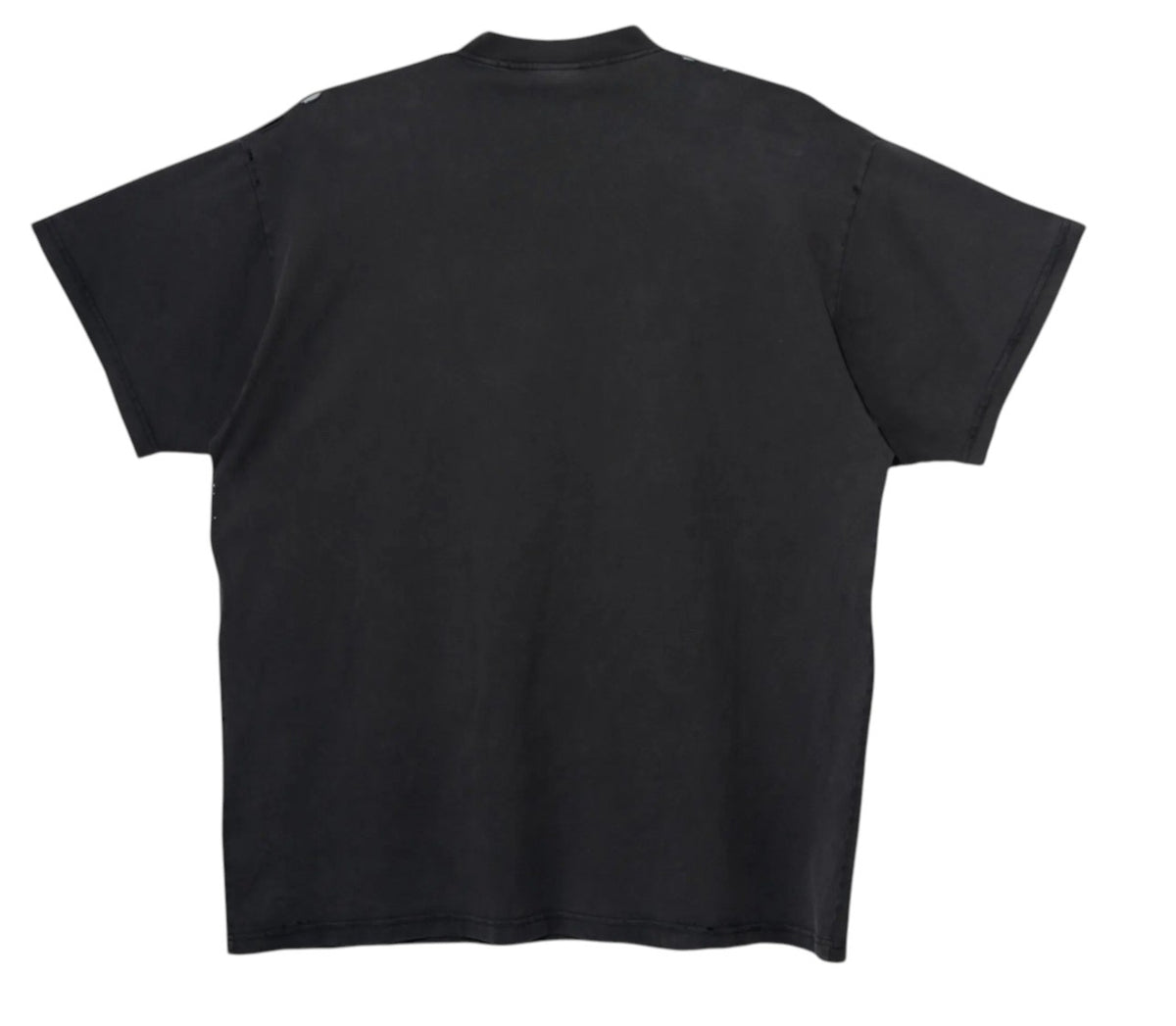 Balenciaga 3B Liquefied Oversize T-Shirt Black