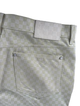 Louis Vuitton Damier Gradient Jacquard Denim Cargo Pants Multicolor