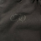 Chrome Hearts Scroll Logo Sweatpants Black
