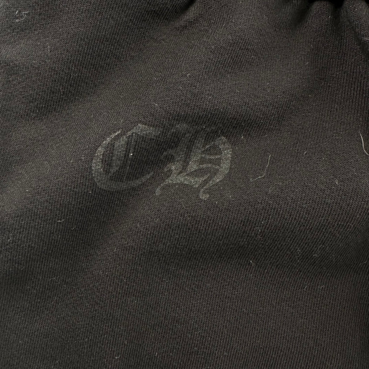 Chrome Hearts Scroll Logo Sweatpants Black