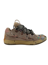 Lanvin Paint Splatter Sneaker Tan