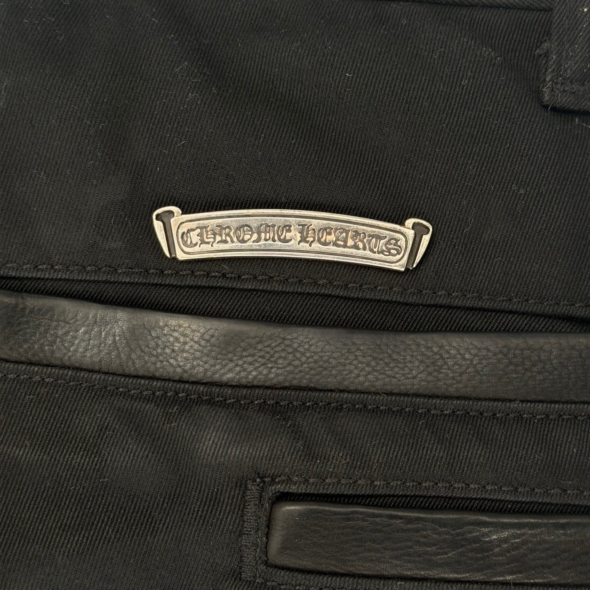 Chrome Hearts 40 Patch Chino Pant Black