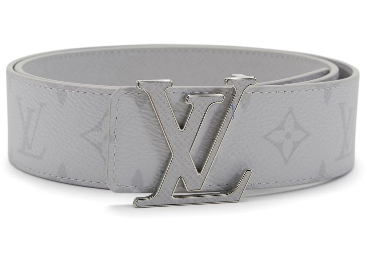 Louis Vuitton Monogram Belt White