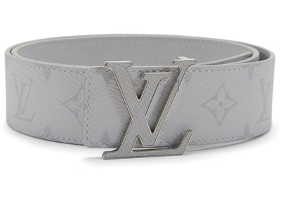 Louis Vuitton Monogram Belt White