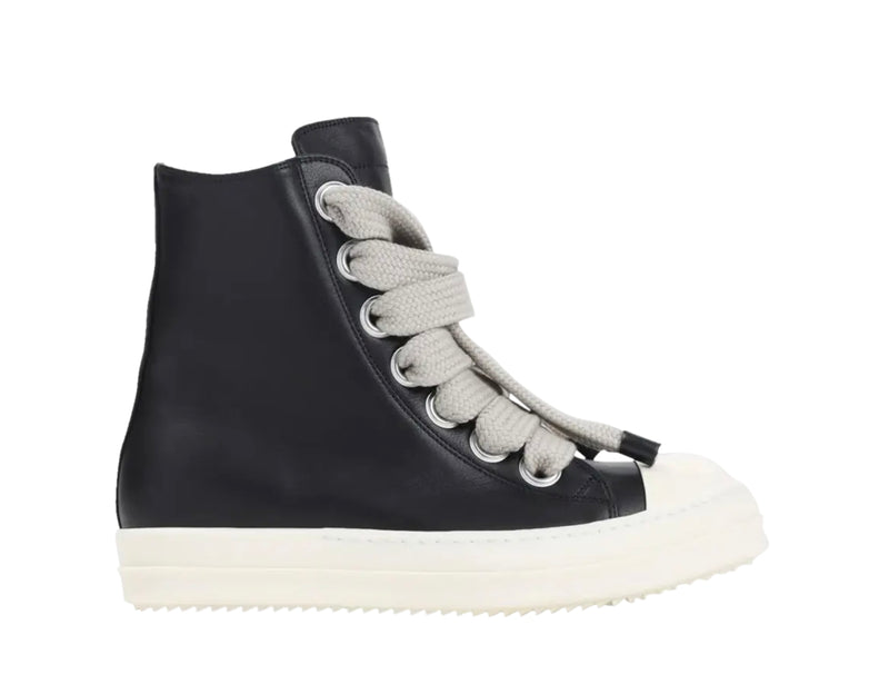 Rick Owens Concordians Jumbo Laced High Black Milk