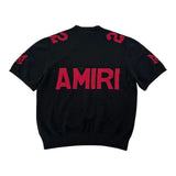 Amiri 22 Mesh Sweater Tee Black