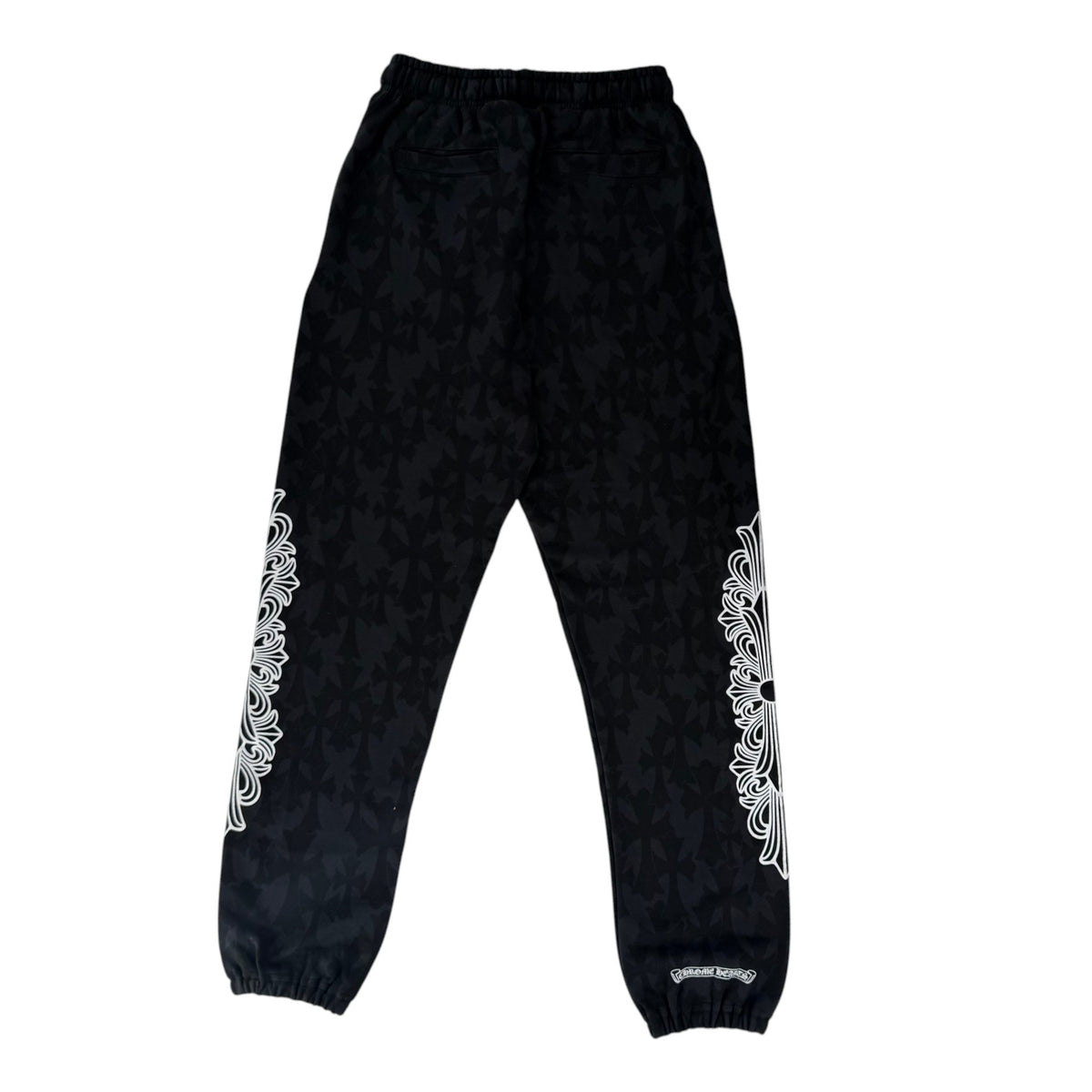 Chrome Hearts All Over Print Floral Sweatpants Black