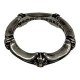 Chrome Hearts Plus & Bone Silver Ring Silver