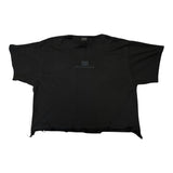 Balenciaga BB Classic Cropped Tee Black