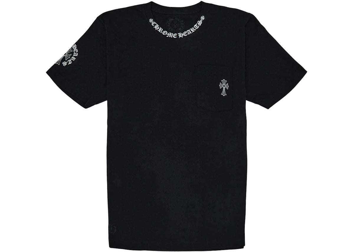 Chrome Hearts Neck Logo T-Shirt Black