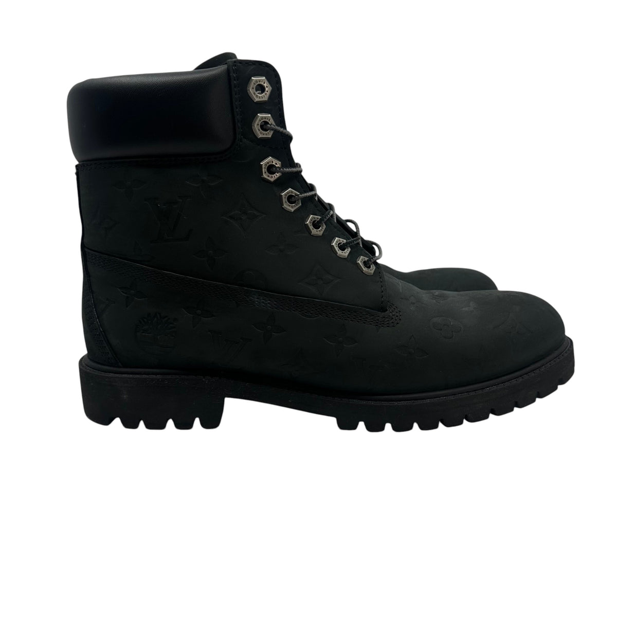 Louis Vuitton Timberland 6" Ankle Boot Black Monogram