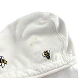 KAWS x Dior Embroidered Bees Zip Up Sweatshirt White