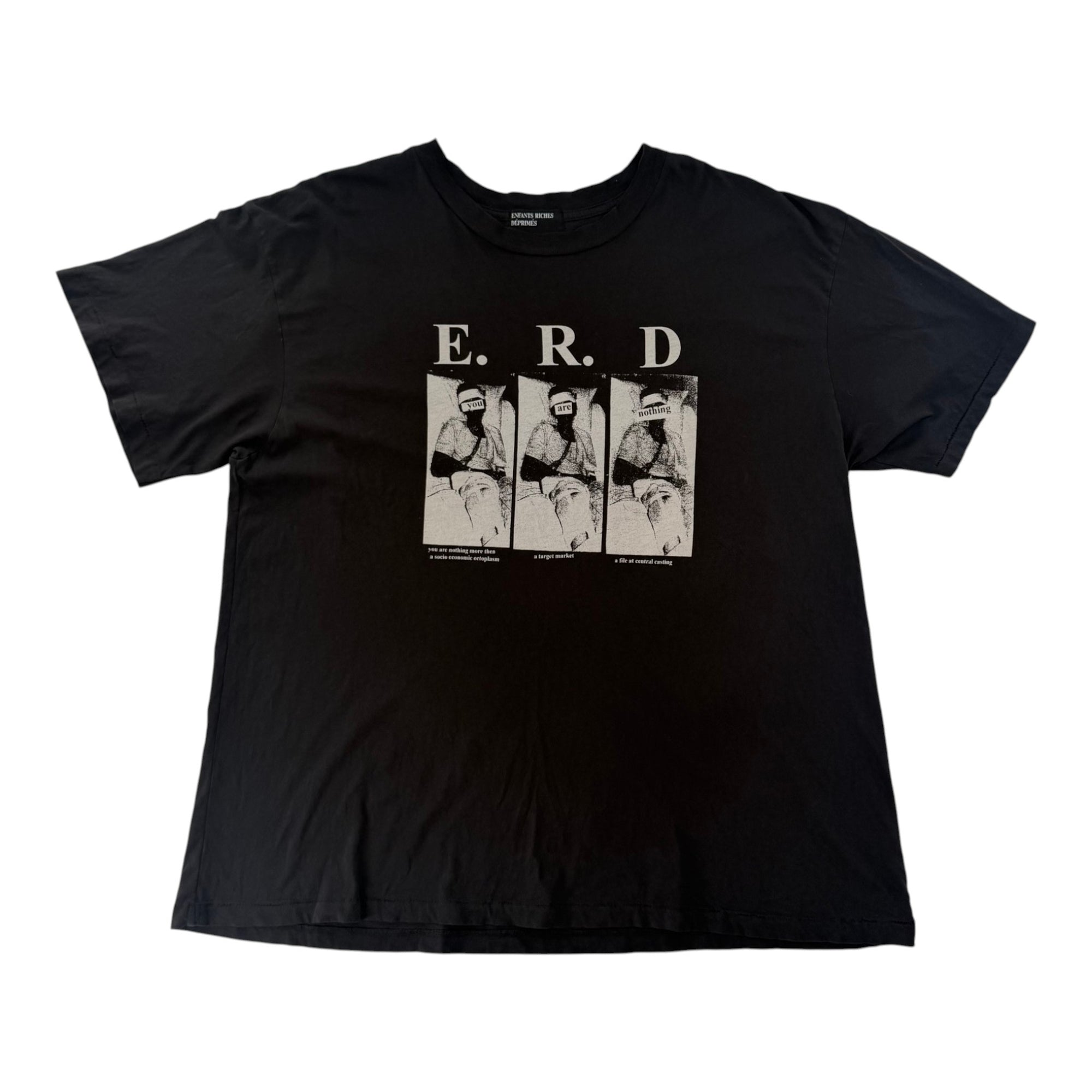 ERD You Are Nothing Tee Black