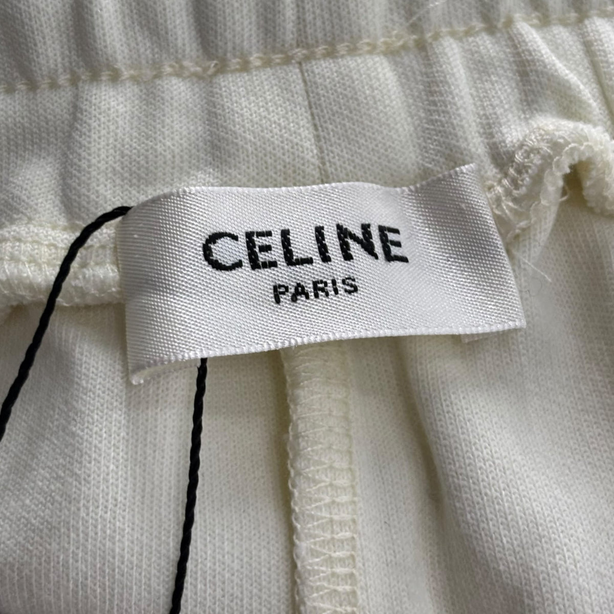 Celine Snap Track Pants Cream