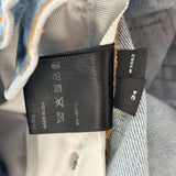 Amiri Blue Logo Jeans Lightwash