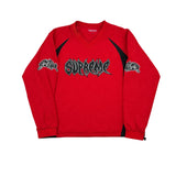 Supreme Warthog Warm Up Pullover Red