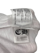 Chrome Hearts Neck Letters Logo T-shirt White