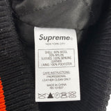 Supreme Team Varsity Jacket Black