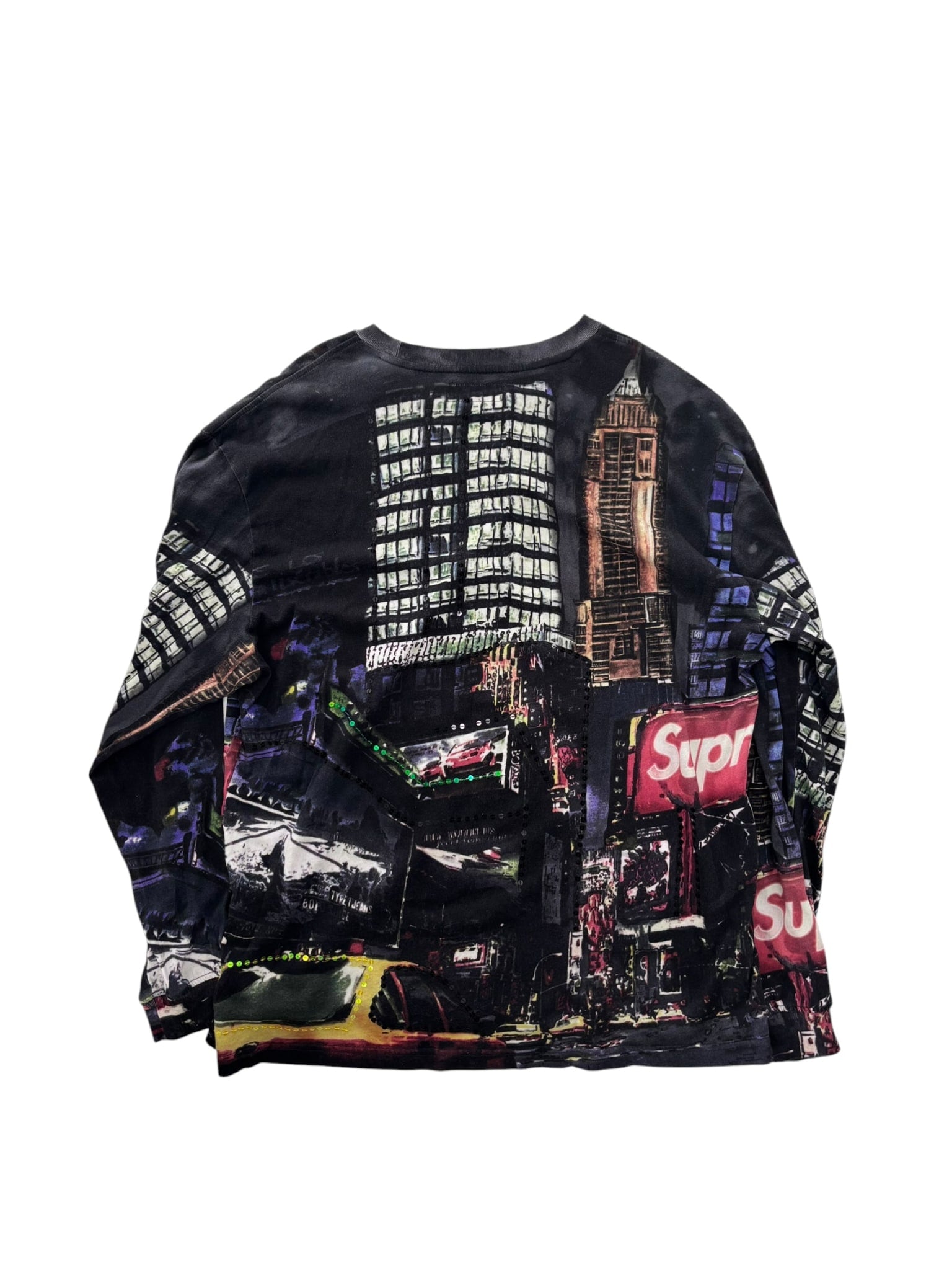 Supreme Skyline Sequin L/S Top Night