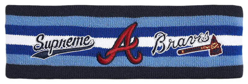 Supreme x Mitchell & Ness Teams Headband Navy