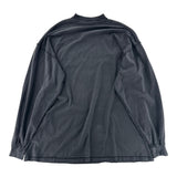 Balenciaga Inside Out Vintage BB Longsleeve Tee Washed Black