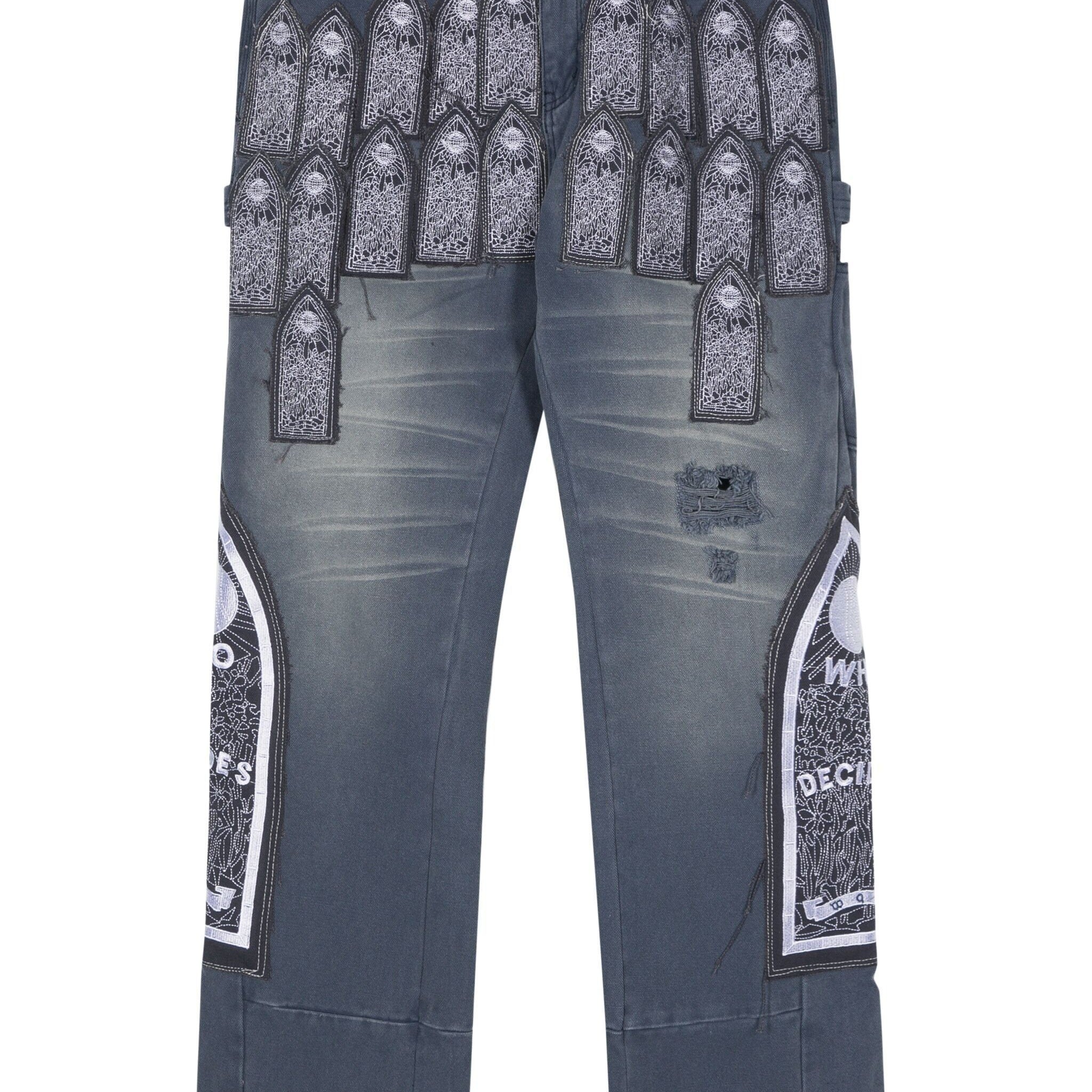 Who Decides War Carpenter Pants "Blue" - Lightly Worn