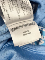 Chrome Hearts Mesh Short Sleeve Jersey Blue