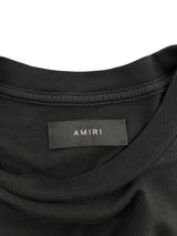 Amiri Staggered Logo Tee Black