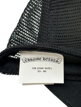 Chrome Hearts CH Hollywood Trucker Hat Black/Black