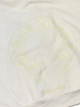 Chrome Hearts Horshoe Hoodie White on White