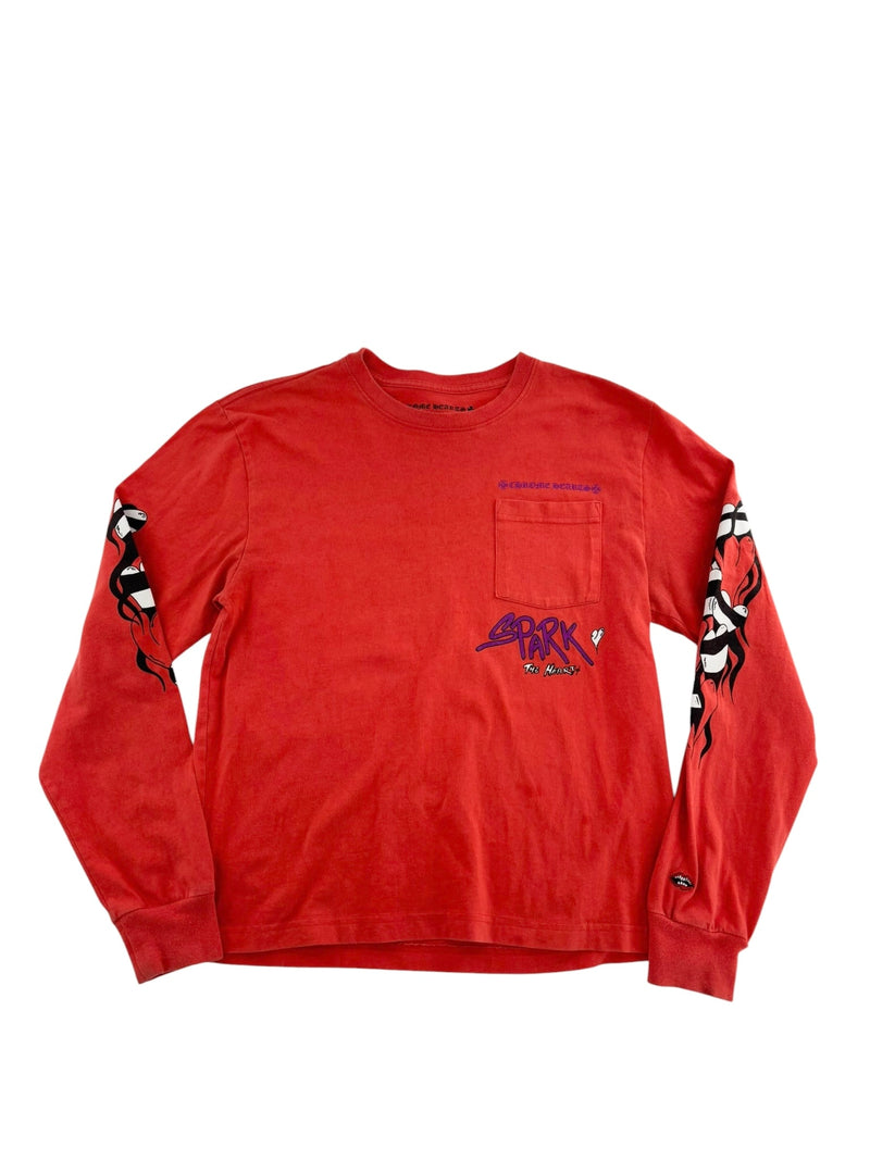 Chrome Hearts Spark Longsleeve Orange