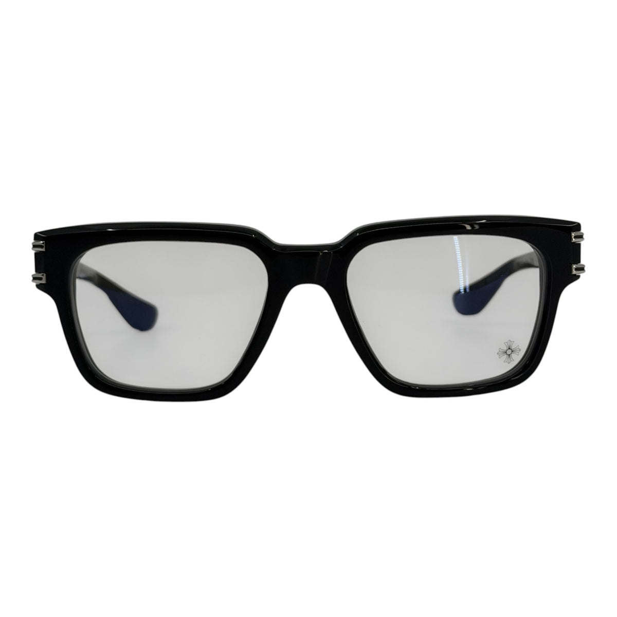 Chrome Hearts Bulge Glasses Black Silver