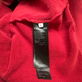 Balenciaga Tattoo Zip Up Hoodie Red
