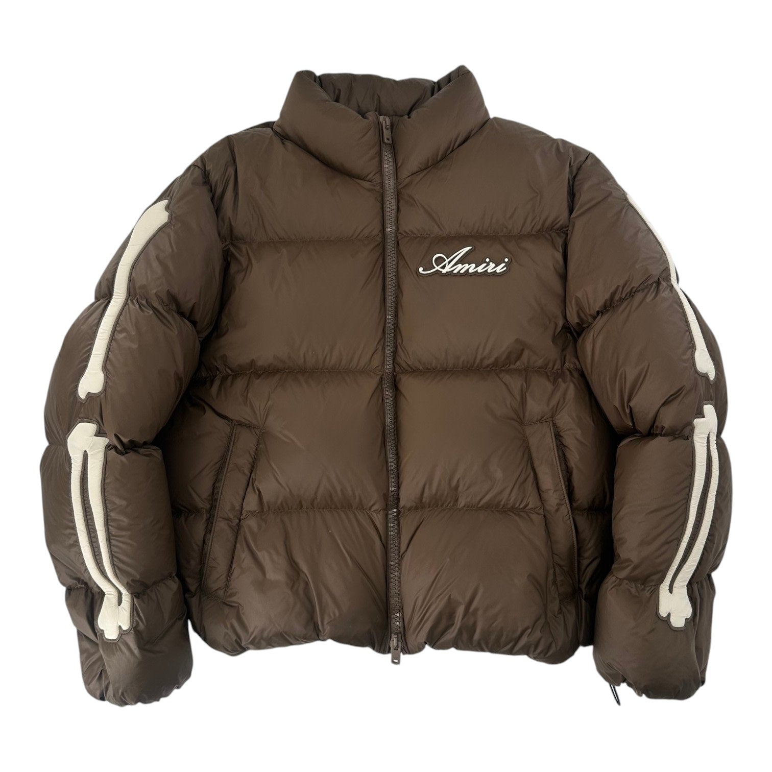 Amiri Bones Down Puffer Jacket Brown