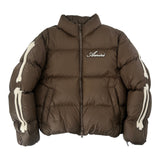 Amiri Bones Down Puffer Jacket Brown