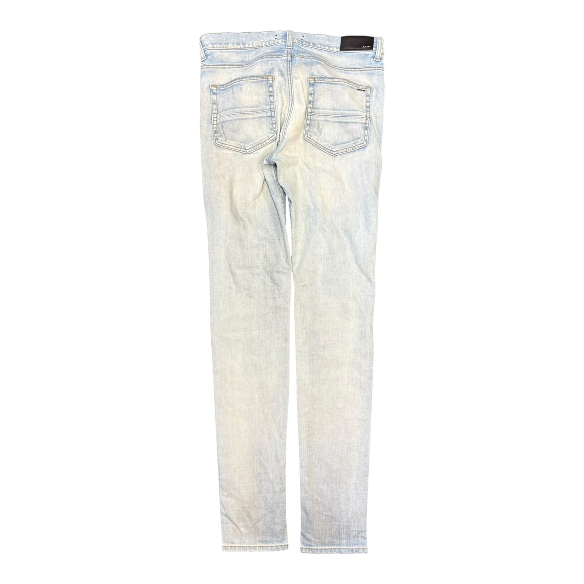 Amiri MX1 Camo Suede Patch Jeans