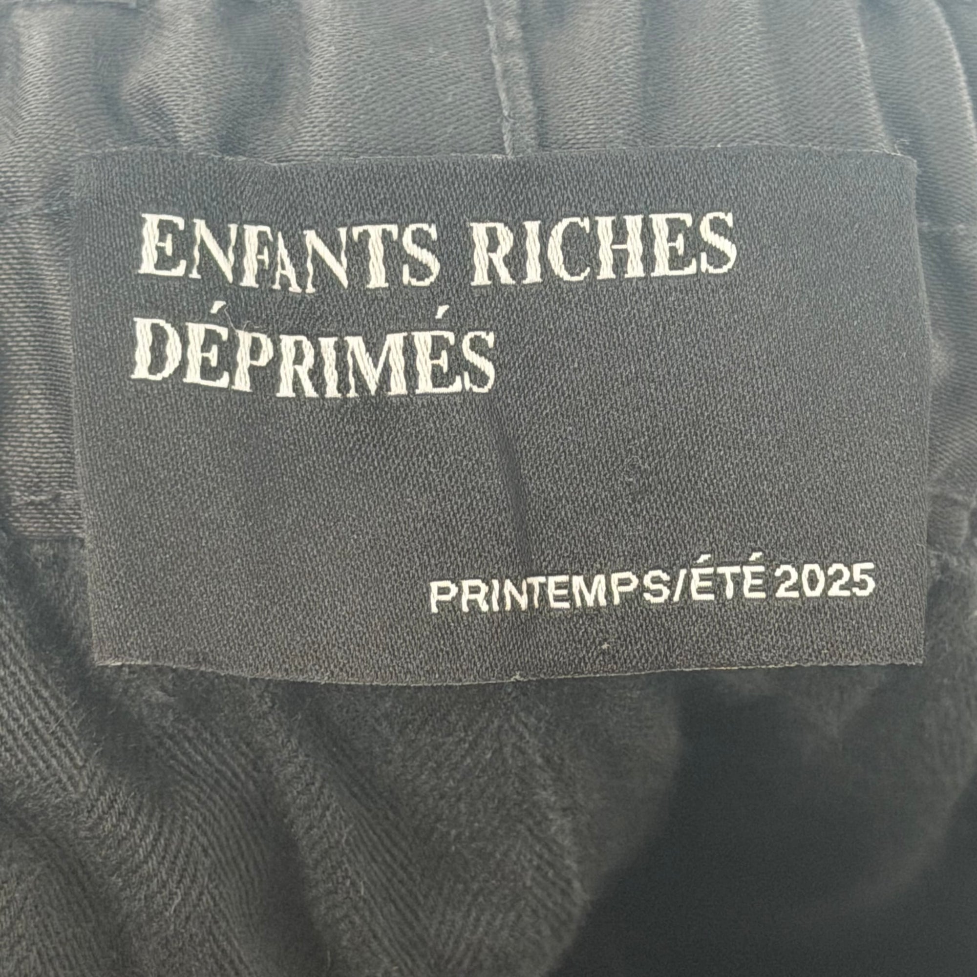 ERD Paneled Track Pant Black