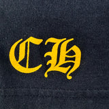 Chrome Hearts V89 Dagger L/S Tee Navy & Yellow