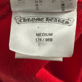 Chrome Hearts Scroll Logo Long Sleeve Red