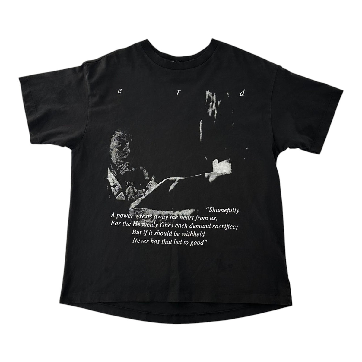 ERD Reflection Tee Black