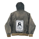 ERD War Started Hooded Work Jacket Crust Olive