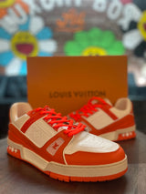 Louis Vuitton LV Trainer Orange