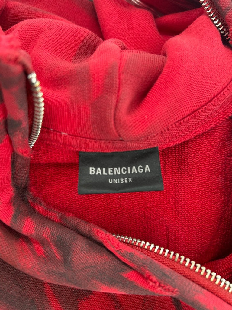 Balenciaga Skater Hoodie Red