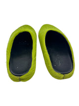 Marni Furry Mule Green