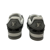 Louis Vuitton Trainer Monogram Denim Grey White