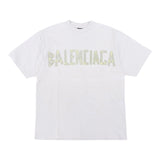 Balenciaga Tape Tee White
