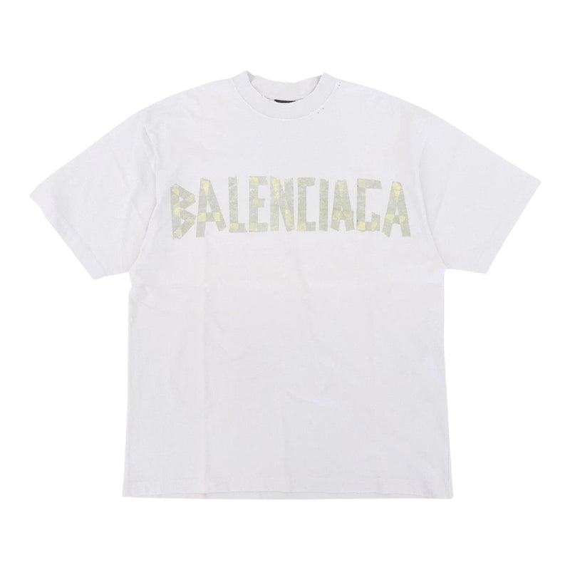 Balenciaga Tape Tee White